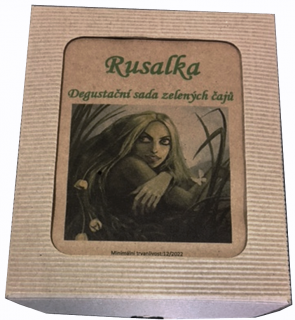 RUSALKA - dárková sada zelených čajů